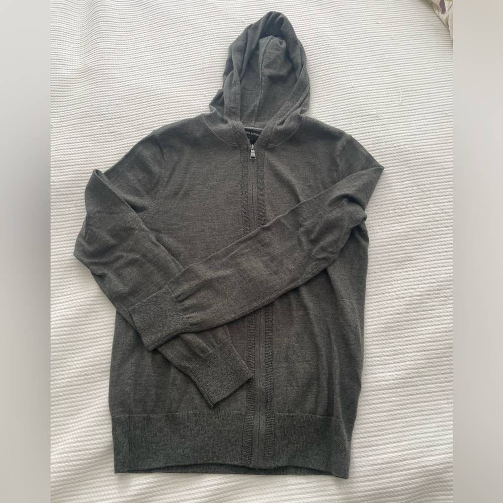Men’s Banana Republic zip up hoodie sweater